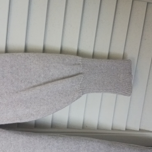 Aritzia Wilfred Wool Turtleneck Sweater Dress, Size XXS, Grey/Beige Colour - Picture 5 of 13